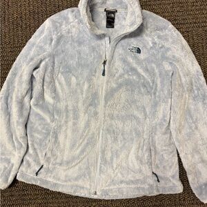 The North Face Women's Light Gray Teddy Jacket